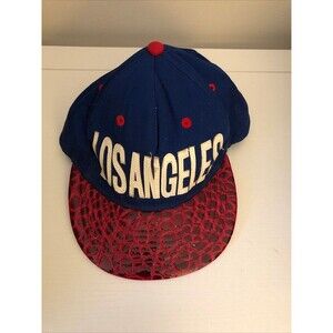 Los Angeles Clippers Baseball Cap/Hat Blue Red Snapback by KBEthos